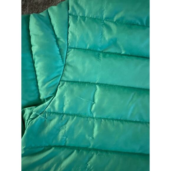 Patagonia Kids 4T Puffer Jacket Lightweight Down Insulated Zip Green - Picture 6 of 6